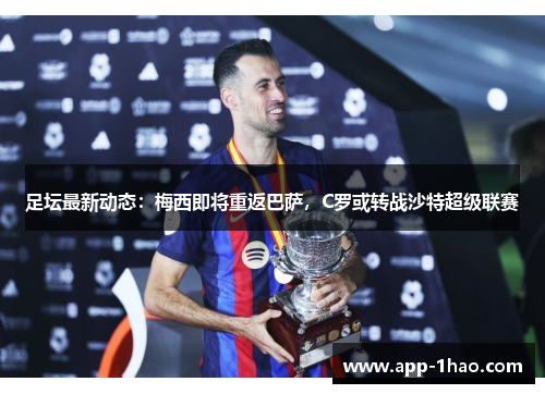 足坛最新动态:梅西即将重返巴萨,C罗或转战沙特超级联赛 足坛最新动态:梅西即将重返巴萨,C罗或转战沙特超级联赛
