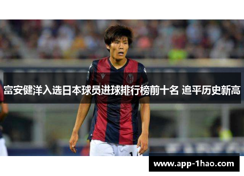 富安健洋入选日本球员进球排行榜前十名 追平历史新高 富安健洋入选日本球员进球排行榜前十名 追平历史新高