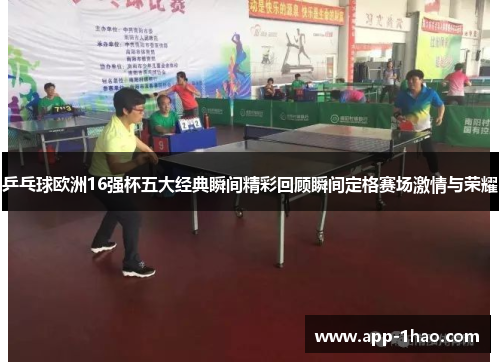 乒乓球欧洲16强杯五大经典瞬间精彩回顾瞬间定格赛场激情与荣耀