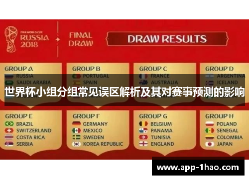 世界杯小组分组常见误区解析及其对赛事预测的影响